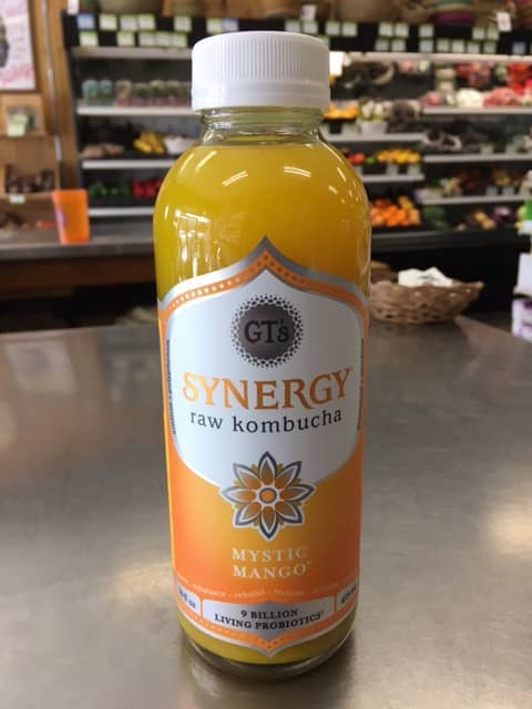 GT's Synergy Mystic Mango Raw Kombucha