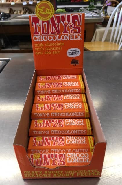 Tony's Chocolonely (Milk Chocolate with Caramel and Sea Salt)